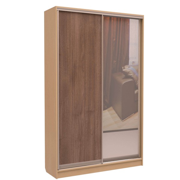 Шафа-купе «ШН-116» ДСП/Дзеркало