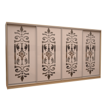 Шафа-купе «ШН-404» Піскострум/Піскострум/Піскострум/Піскострум