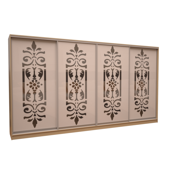 Шафа-купе «ШН-384» Піскострум/Піскострум/Піскострум/Піскострум