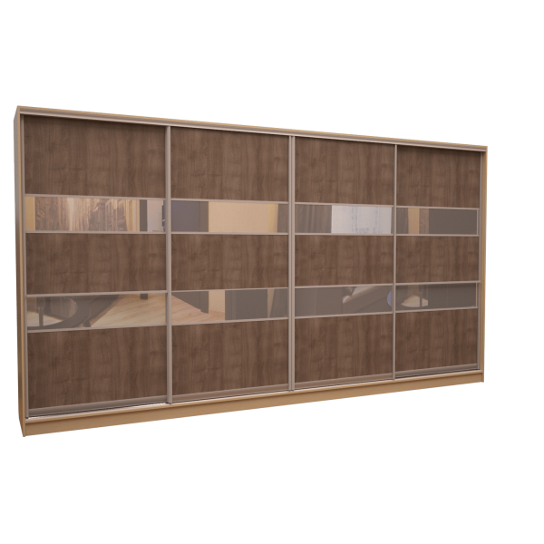 Шафа-купе «ШН-404» Комбі 2/Комбі 2/Комбі 2/Комбі 2